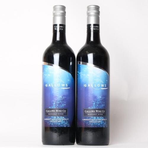 (2) 2007 The Gallows Cabernet Sauvignon/Merlot, Margaret River WA