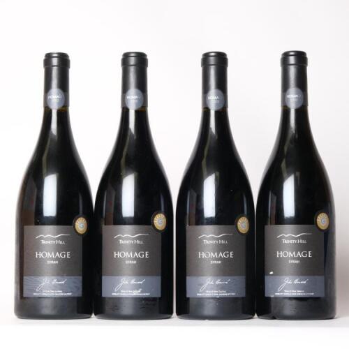 (4) 2002 Trinity Hill Homage Syrah, Gimblett Gravels