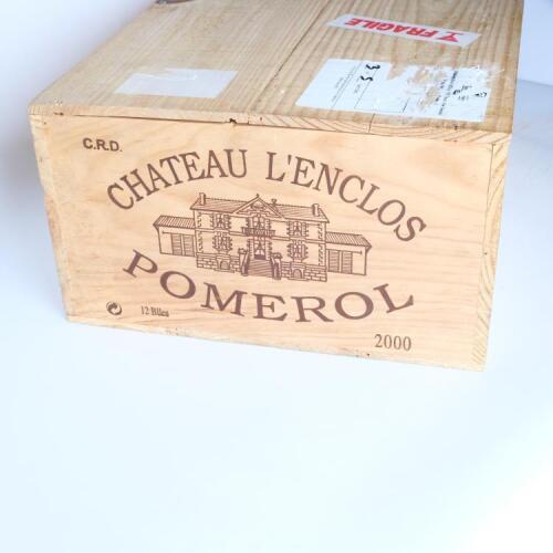 (12) 2000 Chateau L'Enclos, Pomerol