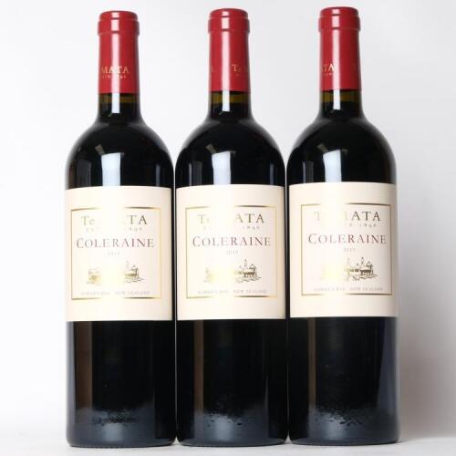(3) 2019 Te Mata Estate Coleraine, Hawkes Bay