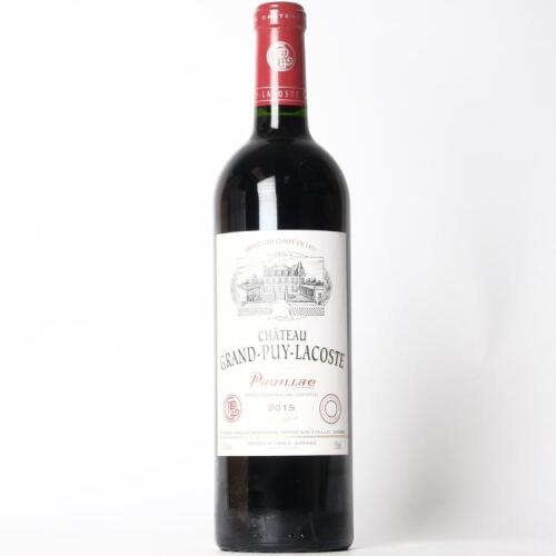 (1) 2015 Chateau Grand Puy Lacoste 5eme Cru Classe, Pauillac