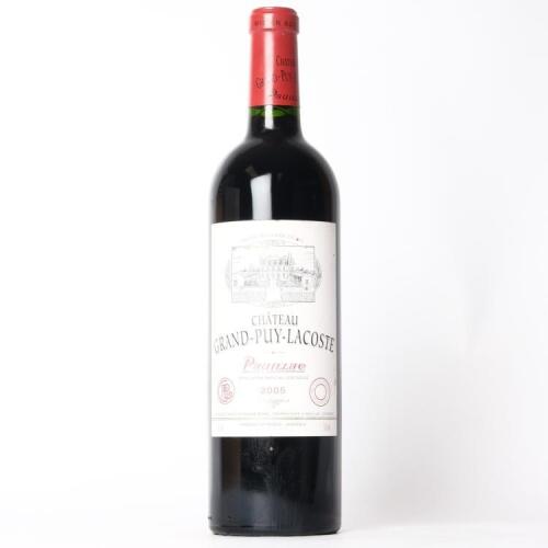 (1) 2005 Chateau Grand-Puy-Lacoste 5eme Cru Classe, Pauillac
