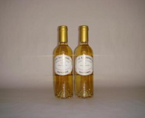 (2) 2005 Chateau Raymond Lafon 375ml, Sauternes