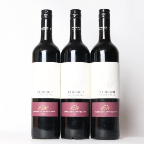 (3) 2013 Riddoch Estate Cabernet Sauvignon, Coonawarra SA