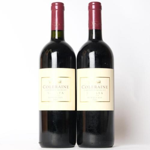 (2) 2001 Te Mata Estate Coleraine, Hawkes Bay