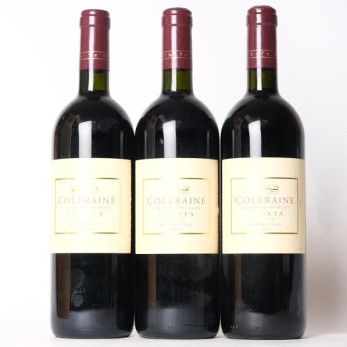 (3) 2003 Te Mata Estate Coleraine, Hawkes Bay