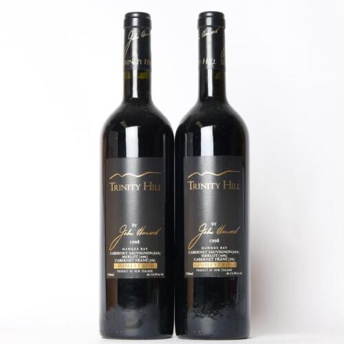 (2) 1998 Trinity Hill Black Label Cabernet Sauvignon/Merlot/Franc, Gimblett Gravels