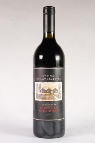 (1) 1996 Wynns Cabernet Sauvignon, Coonawarra SA