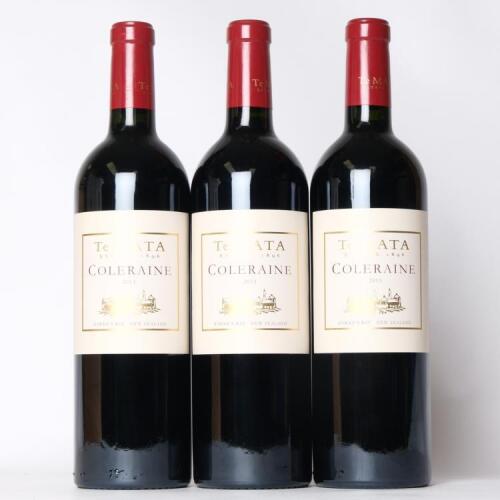 (3) 2013 Te Mata Estate Coleraine, Hawkes Bay