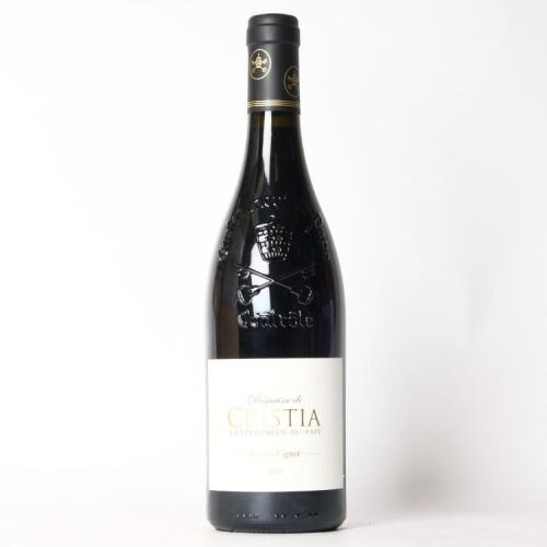 (1) 2017 Domaine de Cristia Vieilles Vignes Chateauneuf du Pape