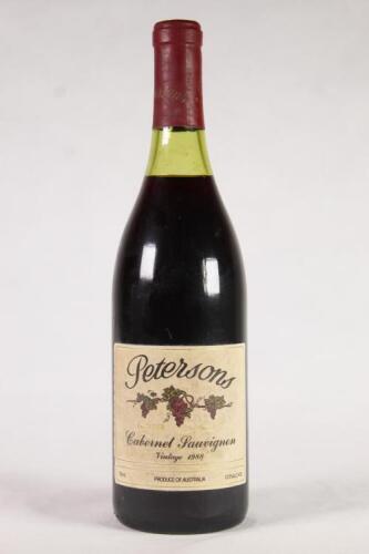 (1) 1988 Petersons Cabernet Sauvignon, Hunter Valley NSW