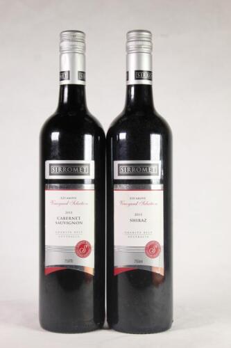 Two bottles of Sirromet wine in one lot