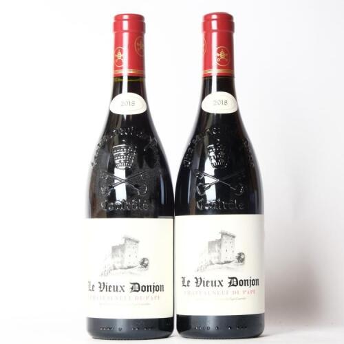 (2) 2018 Le Vieux Donjon Chateauneuf du Pape