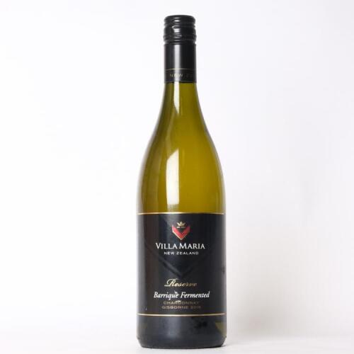 (1) 2016 Villa Maria Reserve Barrique Fermented Chardonnay, Gisborne