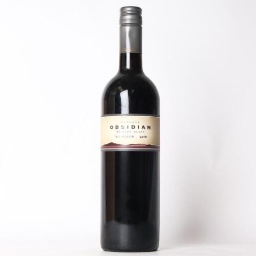 (1) 2018 Obsidian Reserve The Mayor, Waiheke
