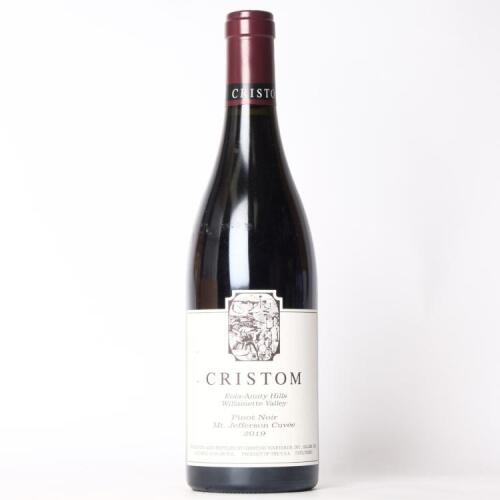 (1) 2019 Cristom 'Mt. Jefferson Cuvee' Pinot Noir, Eola-Amity Hills Oregon USA