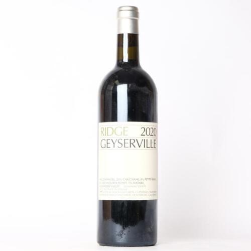 (1) 2020 Ridge Vineyards Geyserville, Alexander Valley USA