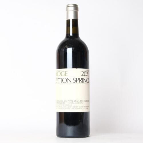 (1) 2020 Ridge Lytton Springs Zinfandel, Dry Creek Valley USA