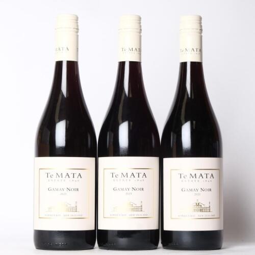 (3) 2021 Te Mata Estate Gamay Noir, Hawkes Bay