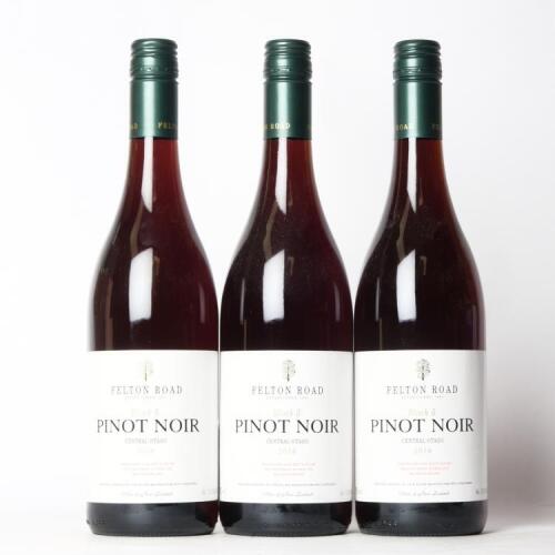(3) 2016 Felton Road Block 5 Pinot Noir, Bannockburn