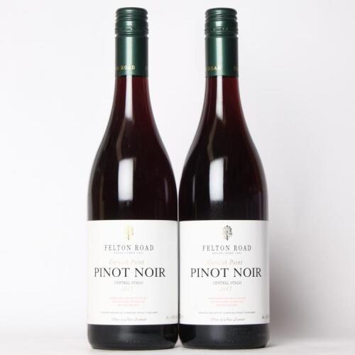 (2) 2017 Felton Road Cornish Point Pinot Noir, Bannockburn