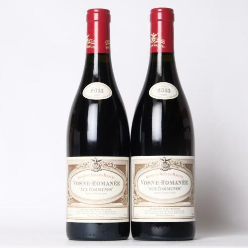 (2) 2015 Domaine Seguin-Manuel Vosne-Romanee 'Aux Communes', Cote de Nuits