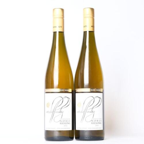 (2) 2016 Mt. Difficulty Growers Series 'Silver Tussock Tinwald Burn' Noble Riesling, Central Otago