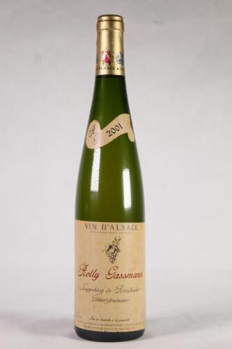 (1) 2001 Rolly Gassmann Kappelweg de Rohschwihr Gewurztraminer