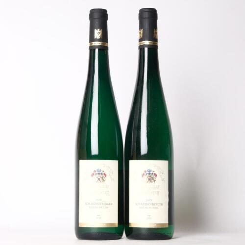(2) 2018 Reichsgraf von Kesselstatt Scharzhoberger Riesling Spatlese, Mosel Saar Ruwer