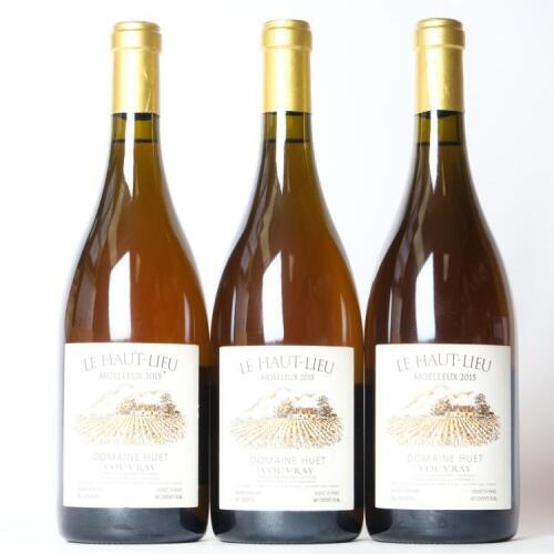 (3) 2015 Domaine Huet Le Haut Lieu Moelleux Vouvray