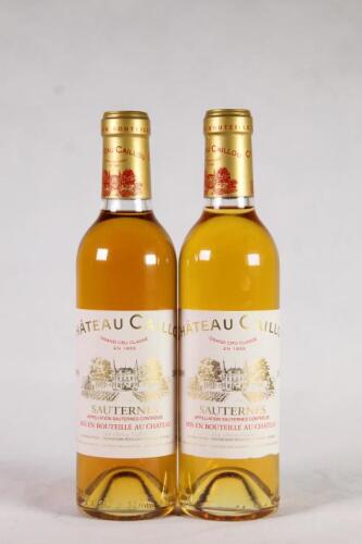 (2) 2009 Chateau Caillou 375ml