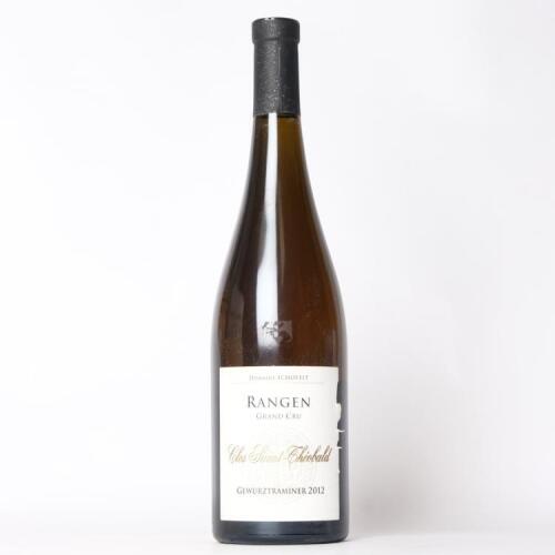 (1) 2012 Schoffit Rangen de Thann Clos Saint-Theobald Gewurztraminer Grand Cru
