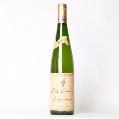 (1) 2016 Rolly Gassmann Gewurztraminer
