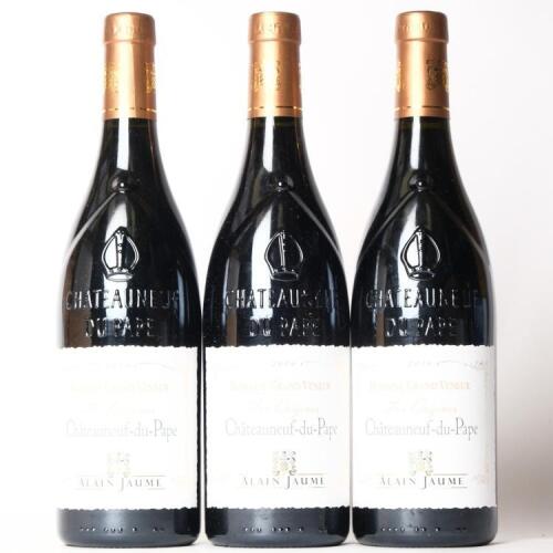 (3) 2019 Alain Jaume Domaine Grand Veneur Les Origines Chateauneuf du Pape