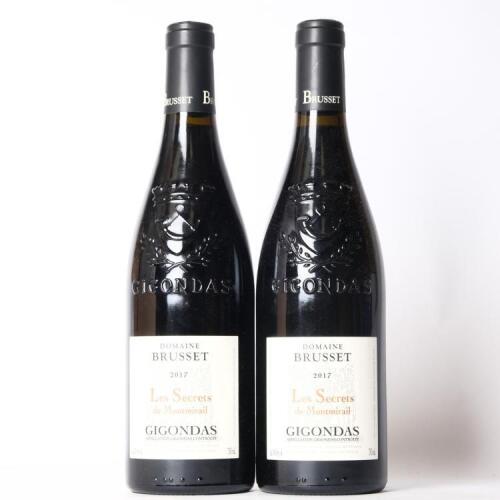 (2) 2017 Domaine Brusset Les Secrets de Montmirail Gigondas