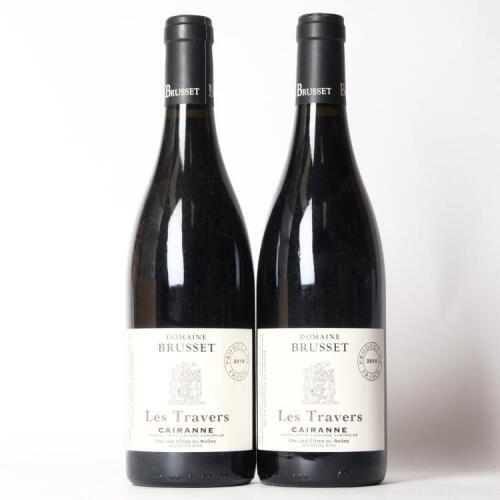 (2) 2018 Domaine Brusset Les Travers Cairanne