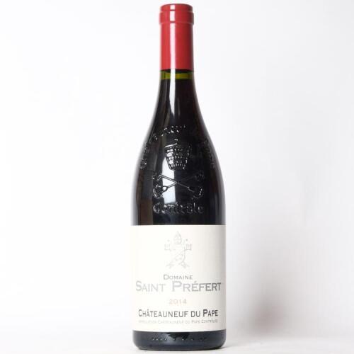 (1) 2014 Domaine Saint Prefert Chateauneuf du Pape