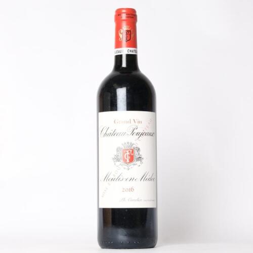 (1) 2016 Chateau Poujeaux, Moulis-en-Medoc