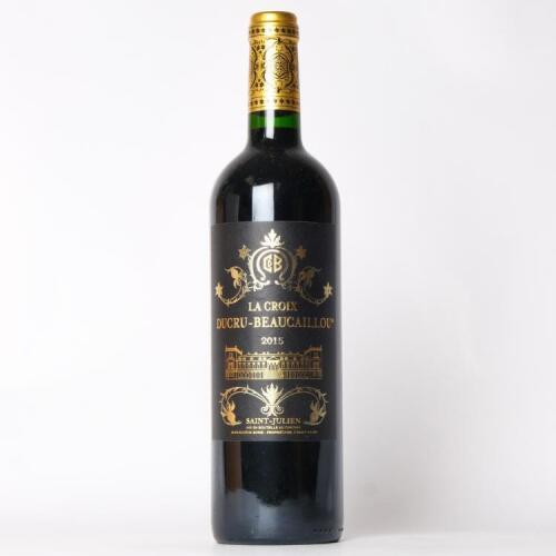 (1) 2015 La Croix Ducru-Beaucaillou, St Julien