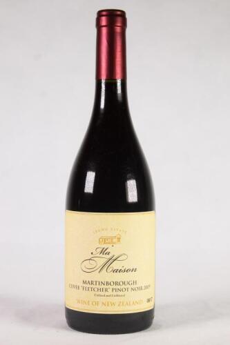 (1) 2009 Ma Maison Fletcher Pinot Noir, Martinborough