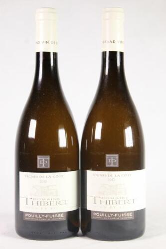 (2) 2012 Domaine Thibert Vignes de la Cote Pouilly Fuisse, Maconnais