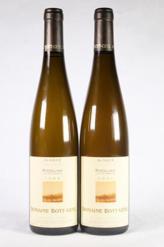 (2) 2004 Bott Geyl Les Elements Riesling