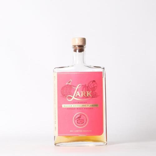 (1) Lark Master Distillers Oloroso Single Malt Whisky 43% abv 100ml, Tasmania