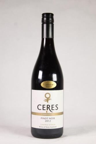 (1) 2012 Ceres Composition Pinot Noir, Central Otago