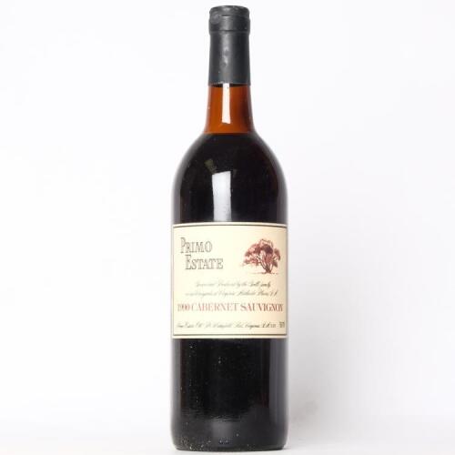 (1) 1990 Primo Estate Cabernet Sauvignon, Adelaide Plains SA