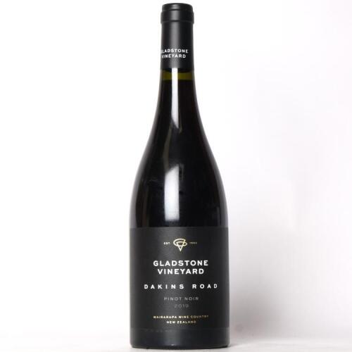 (1) 2019 Gladstone Vineyard Dakins Road Pinot Noir, Wairarapa