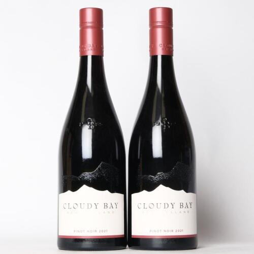 (2) 2021 Cloudy Bay Pinot Noir, Marlborough