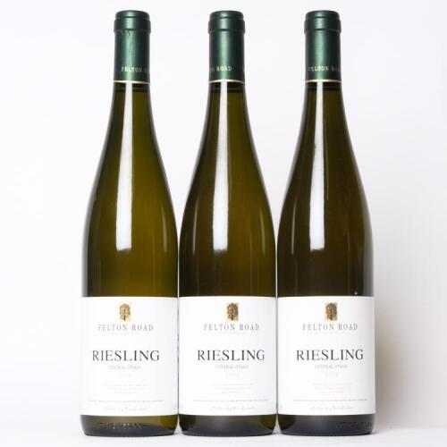 (3) 2001 Felton Road Riesling, Bannockburn