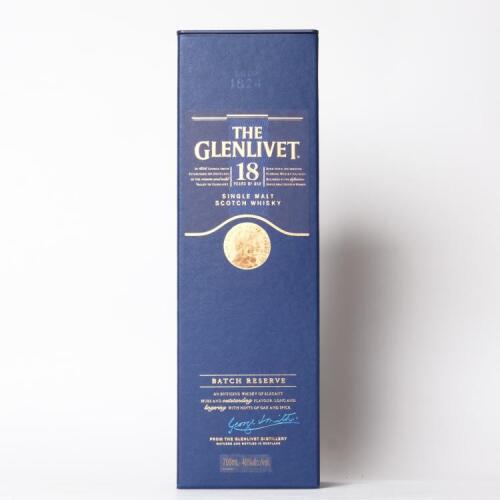 (1) The Glenlivet 18 Year Old Batch Reserve Single Malt Scotch Whisky 700ml 40% abv, Speyside