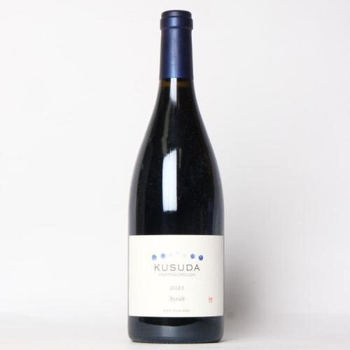 (1) 2021 Kusuda Syrah, Martinborough